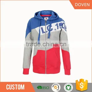Custom Logo Crewneck Sweatshirts Plain Royal Blue Hoodie thumbnail-3