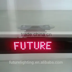 2016 New Products Xxx Com 7x50 Led Car Rear Window Digital Display With Suckers thumbnail-3