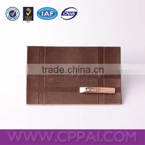 Branded Logo pu Leather Patch for Quality Denim Jeans Wear thumbnail-1