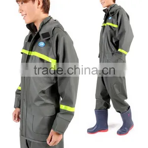 Plastic Industrial Rain Suit/polyester Rain Suit thumbnail-1