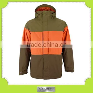 Wind-proof, Water-proof Men's Red Nylon Winter Ski Jacket thumbnail-2