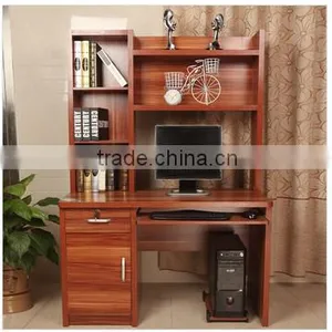 Computer Table With Bookcase thumbnail-1