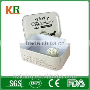4 CMYK Printed Tin Box for Credit Card thumbnail-1