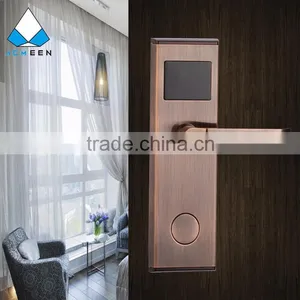 Red Bronze Rfid Card Door Lock thumbnail-1