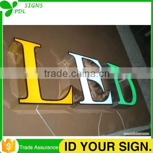 Eye-Catching Pierced 3D Stainless Steel Outdoor Led Sign thumbnail-3