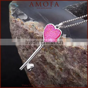 New Arrival Jewellery Druzy Silver Necklace Chain thumbnail-1
