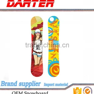 Creative Design Freestyle Girl Pattern Chinese Snowboards for Sale thumbnail-1