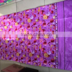 100% Brushed Polyester Printed Fabric for Making Bed Sheets thumbnail-3