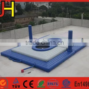Inflatable Water Volleyball Court, Inflatable Water Volleyball Court, Bossball Beach Inflatable Volleyball Court thumbnail-1