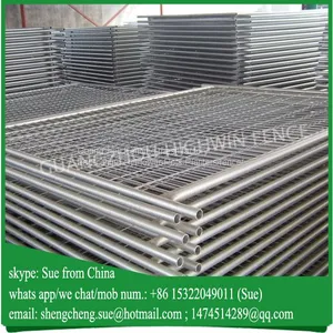 AU Market Galvanized Temporary Used Building Site Fence thumbnail-2