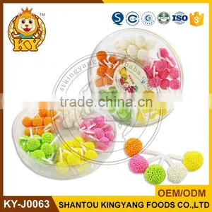 Mini Jelly Ball Fruity Soft Sweet Lollipop Candy thumbnail-1