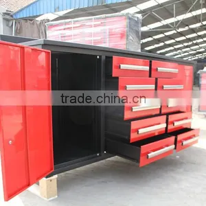 High Quality 10ft-12 Drawers Metal Tool Cabinets thumbnail-4