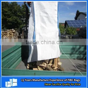 Big Packaging Bags 1000kg for Firewood, Sand, Stone, Cement, PET Flakes, Bitumen, Carbon Black thumbnail-3