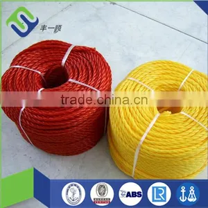 3 Strand Colored pe Rope uv Protected, Fishing Rope/pe Nylon Rope thumbnail-1