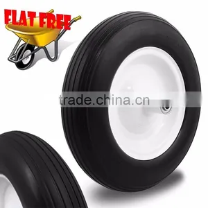 China Solid Rubber Tyre Wheel Tire/solid Tire/wheel Rim/wheel Barrow Tyre/yard Cart Tire thumbnail-2