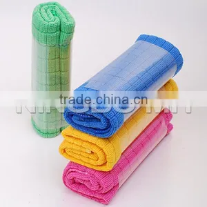 4pcs Microfiber Cleaning Cloth in Roll thumbnail-1
