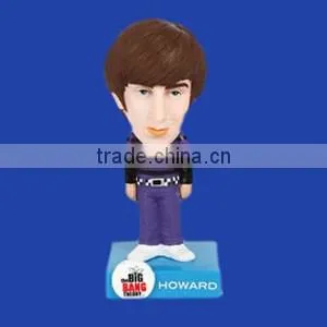 Gift Item Hand Made Resin Funny Big Bang Howard Bobble Head thumbnail-1