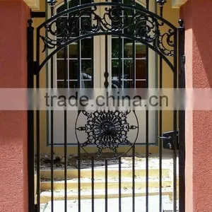 Aluminum/ Used Metal Iron Garden Sliding Door Gate Design thumbnail-2