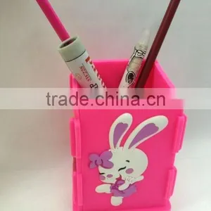 Hot Selling 3D Silicone Pen Holder With Various Color ,custom Logo,OEM Orders Are Welcome thumbnail-1