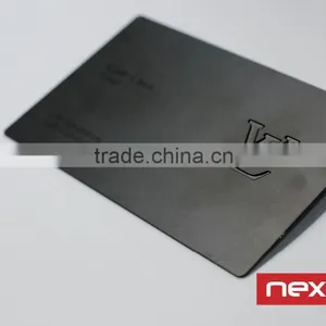 Matt Black Metal Business Card/stainless Steel Card thumbnail-3