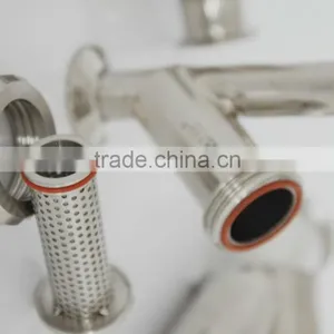 Y-type Clamped Stainless Steel Basket Strainer thumbnail-2