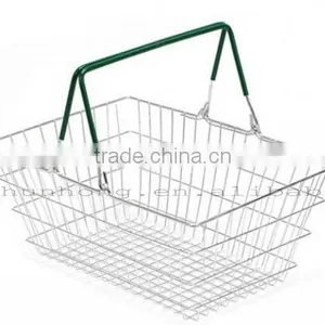 Recycle Wire Mesh Shopping Basket thumbnail-4