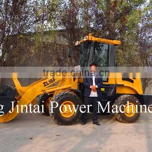 1.6T ZL16F With CE Certified Europe Market Wheel Loader With Forks thumbnail-2