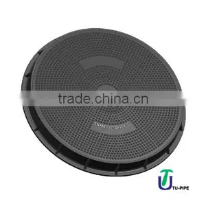 SMC Composite Materials Round Manhole Covers D400 With Seal Ring,lock,anti-static (clear Open 900mm) thumbnail-1