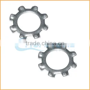 China Professional Manufacturing Zinc White Din127 Spring Lock Washer m8 thumbnail-3