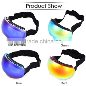 BENICE Double Lens UV Protection Anti-fog Big Spherical Skiing Glasses Snow Goggles thumbnail-6