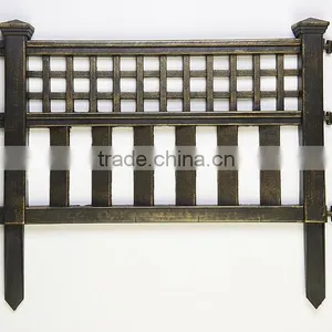 Garden Hand Painted Plastic Fence - WL-001C thumbnail-1