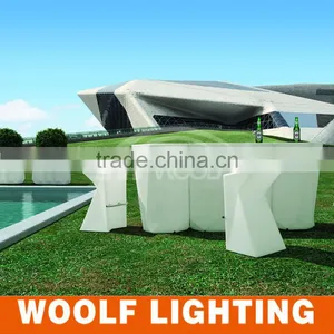 Rechargeable High Quality All Shapes and Sizes Lighted Up Modern LED Bar Table thumbnail-5