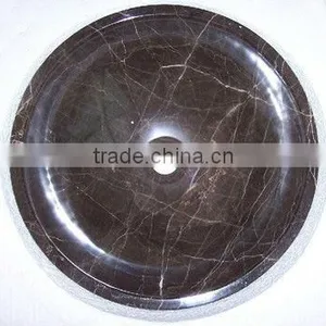 Spain Dark Emperador Stone Sink Basin thumbnail-1
