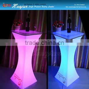 Led Glowing Tables High Top Cocktail Tables Led Cocktail Table thumbnail-3