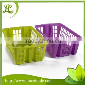 Plastic Storage Basket thumbnail-1