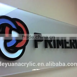 High Quality Elegant and Customized Hanging Indoor Acrylic Directional Signage thumbnail-5