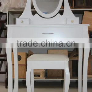 Modern Style Make-up and Dressing Table With Stool /make-up Dressing Table/dresser thumbnail-1