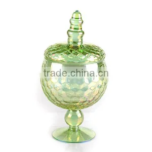 Unique Fashion Glass Candy Fruit Juice Jars Candle Jars and Lids thumbnail-2