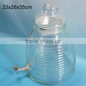 12L Glass Wine Cereal Dispenser PJ01 thumbnail-2