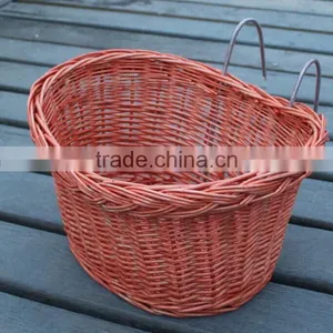 Wicker Dog Bike Basket thumbnail-3