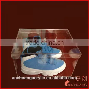 Clear Acrylic Shoe Box Display/Storage Shoe Box thumbnail-1