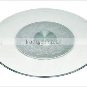 Tempered Glass Lazy Susan Turntable thumbnail-1