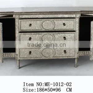 Wooden Antique Mirror Kitchen Cabinets and Wardrobes Guangzhou thumbnail-1