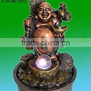 Polyresin Buddha Water Fountain thumbnail-1