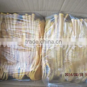DDSAFETY 2017 Wholesale Cheap Working Gloves Yellow Split Leather Glove thumbnail-5