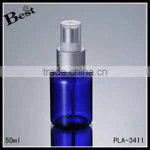 Hot Selling Cosmetic Toner Fragrance Perfume 2017 Hot New Products Blue Empty 50ml Plastic Spray Bottle Wholesale thumbnail-5