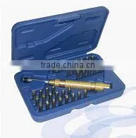 38PC High Carbon Steel Number and Letter Stamp Set With Auto Punch Holder for Hand Tools thumbnail-1