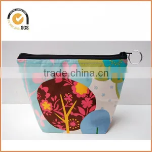 Tree and Owl Flower Print / Makeup Bag / Cosmetic / Zipper Pouch By Chiqun Dongguan CQ-H02016 thumbnail-1