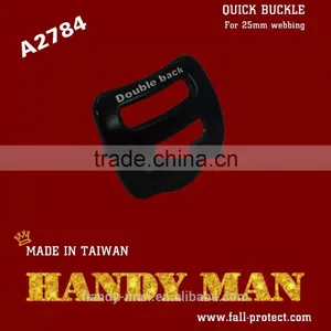 A2784 For 25mm Webbing Aluminum Double Slot Quick Buckle thumbnail-2