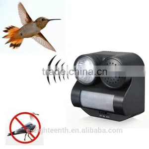 New PIR Sensor Birds Repeller Sound Gunshot Flashlight 80 Square Meters for Birds Repelling Pest Control Garden Supplies thumbnail-2